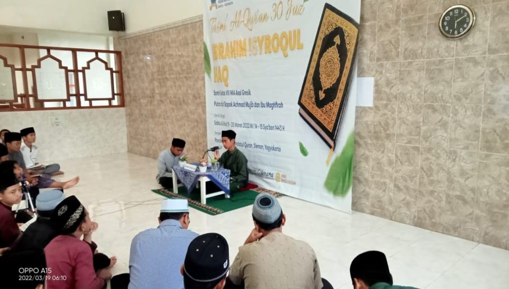 Di Kelas 8 Sw Sudah Mampu Simakkan Al Quran 30 Juz Dalam Dua Hari